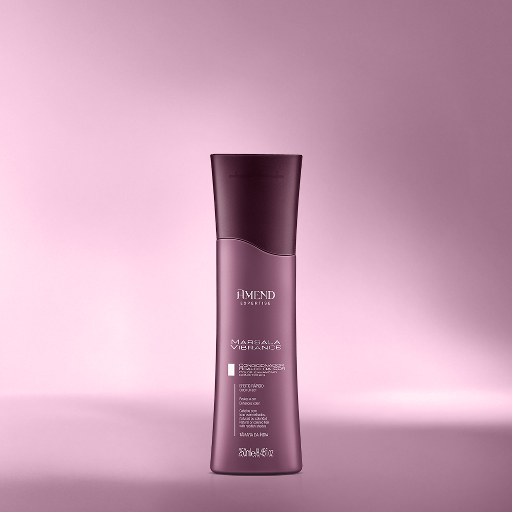 Condicionador Amend Expertise Marsala Vibrance 250ml image number 4
